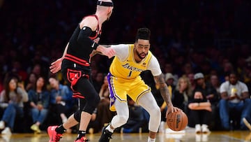 Los Angeles Lakers guard D'Angelo Russell.