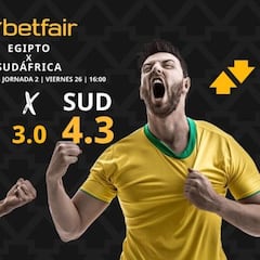 Egipto vs. Sudáfrica: horario, dónde ver, pronósticos y clasificación