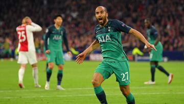 Moura scores against Ajax