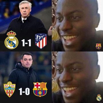 La segunda derrota del Barcelona en una semana, protagonista de los memes