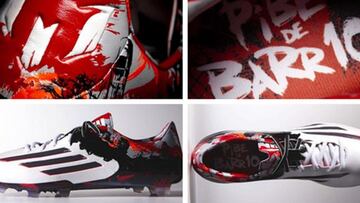 Messi estrenará botas nuevas inspiradas en sus orígenes