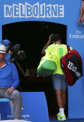 Federer cae ante Seppi en 4 sets (6-4, 7-6, 4-6 y 7-6) tras casi 3 horas de partido.