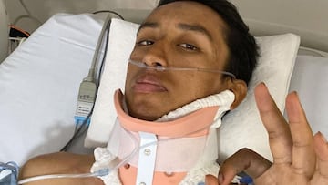 Bernal: "En un 95% podría haber quedado parapléjico"