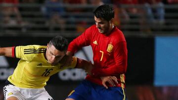 Morata: "Igual James y yo somos compañeros el año que viene"