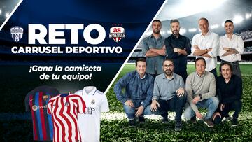 ¡Gana la camiseta de tu equipo con El Reto con Carrusel Deportivo en Biwenger!