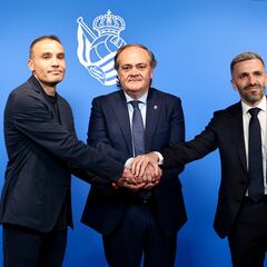 Aperribay: “Con el único jugador con el que hemos tenido conversaciones es con Zubimendi”