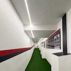 El Bolonia se hace viral en todo el mundo por su túnel de vestuarios: de locos