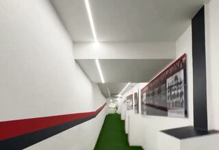 El Bolonia se hace viral en todo el mundo por su túnel de vestuarios: de locos