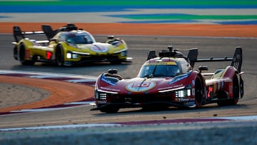 Miguel Molina, en la cita del WEC en Qatar.
