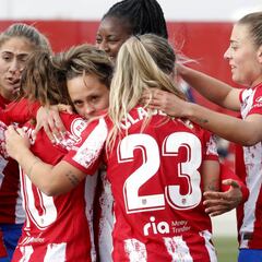 El Atlético firma un set para seguir creyendo en Europa