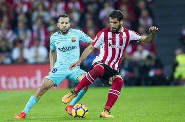 Jordi Alba y Raúl García.