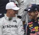 Schumacher: “Me alegro de no ser compañero de Vettel”