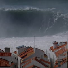 Hermínia se despide a lo grande en Nazaré