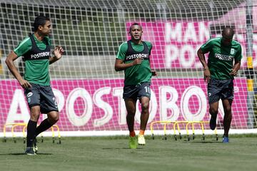 Nacional entrena pensando en el partido ante Barcelona por Copa