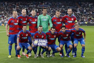 Equipo del Viktoria Plzen.