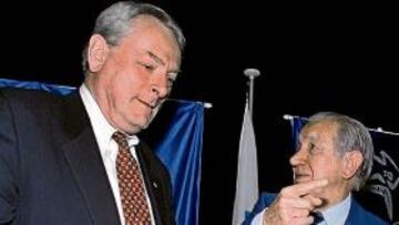 <b>COLABORADORES. </b>Pound trabajó con Samarach en el COI.