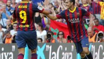 El canario Pedro recuperó el gol que pareció haber perido, como Alexis.