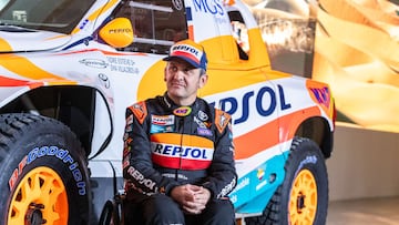 Isidre Esteve durante la presentación del proyecto Dakar 2025.