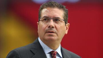 Sep 9, 2018; Glendale, AZ, USA; Washington Redskins owner Dan Snyder prior to the game against the Arizona Cardinals at University of Phoenix Stadium. Mandatory Credit: Mark J. Rebilas-USA TODAY Sports