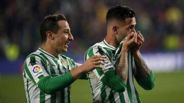 Guardado es titular en derrota del Betis, Lainez a la tribuna