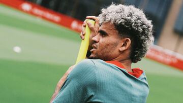 Luis Díaz y su felicidad de estar en Liverpool