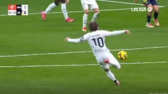 El ‘escuadrazo’ de Modric que ya es candidato al mejor gol que se ha visto en el Nuevo Bernabéu