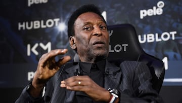 Pelé, operado de un tumor: "Estoy muy bien"