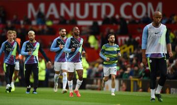 Manchester United y Manchester City se enfrentaron en la jornada por la Premier League. El partido terminó 2-0 a favor del equipo dirigido por Pep Guardiola. 