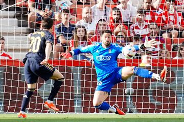 Batalla, ante el Real Madrid,