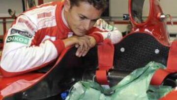 Giancarlo Fisichella, nuevo piloto de Ferrari por lo que queda de temporada, ha sido presentado hoy como nuevo integrante de la escudería italiana. El ex compañero de Alonso en Renault aseguró sentirse especialmente complacido por haber recibido el respaldo de Massa