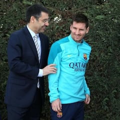La relación entre Messi y Bartomeu se enfría por Neymar