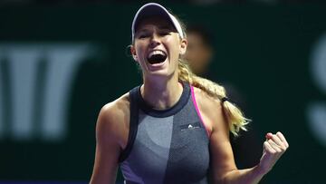 Wozniacki, desatada: elimina a Pliskova y estará en la final