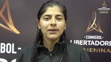 Catalina Usme sobre el debut en Libertadores Femenina
