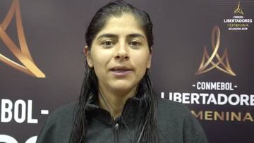 Catalina Usme sobre el debut en Libertadores Femenina 