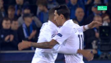 Resumen y goles del Brujas vs. PSG de la Champions