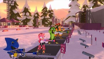 Captura de pantalla - Mario &amp; Sonic en los Juegos Olímpicos de Invierno - Sochi 2014 (WiiU)