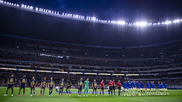 El estadio Azteca vibró con el clásico capitalino