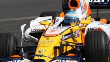 <strong>Séptimo.</strong>Alonso no pudo superar el puesto conseguido en lso primeros libres en una tanda dominada por el inglés Lewis Hamilton