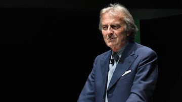 Montezemolo durante una conferencia en Roma.