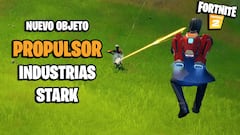 Fortnite: así es el nuevo jetpack propulsor de Industrias Stark; dónde encontrarlo