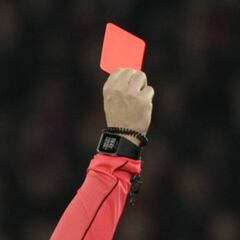 Sevilla, Valencia y el Atleti, los equipos con más expulsados