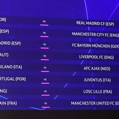 When will the Champions League Round of 16 games be played?