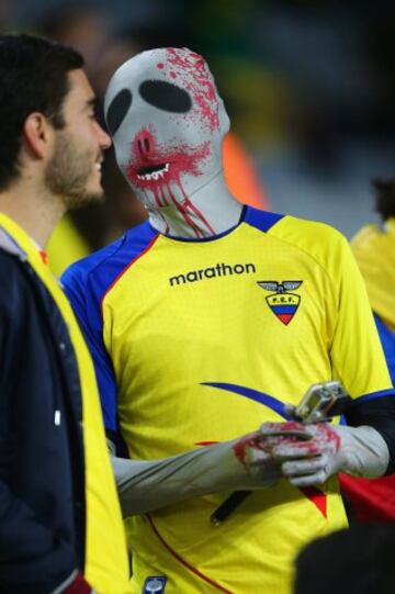 Las imágenes del Honduras-Ecuador