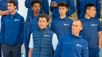 El Movistar, el más ‘escueto’ del World Tour: confianza en el Academy