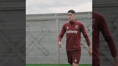 Vídeo: Así fue el primer entrenamiento de Edson Álvarez con el West Ham United