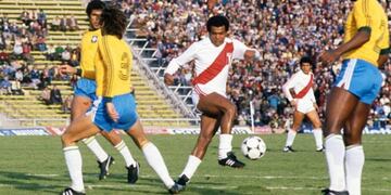 Quizá el mejor jugador peruano de la historia. Marcó 10 goles en tres mundiales y alcanzó los Cuartos de Final en dos ocasiones. De igual manera, conquistó la Copa América de 1975. 