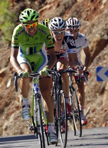 Octava etapa entre Jerez de la Frontera y Peñas Blancas.Ivan Basso.