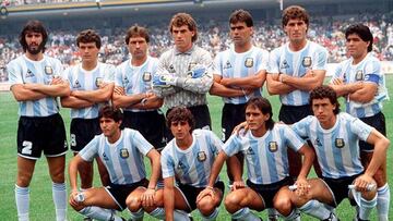 Maradona, enfadado con sus compañeros de México '86