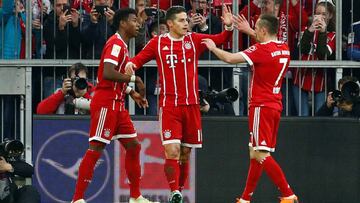 James entre los mejores de la semana en Champions League