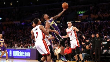 The Los Angeles Lakers host the Miami Heat in the Staples Center hoping to snap out of their early season form. They have won just 6 of 11 so far this year.